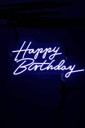 Neon Sign – Happy Birthday