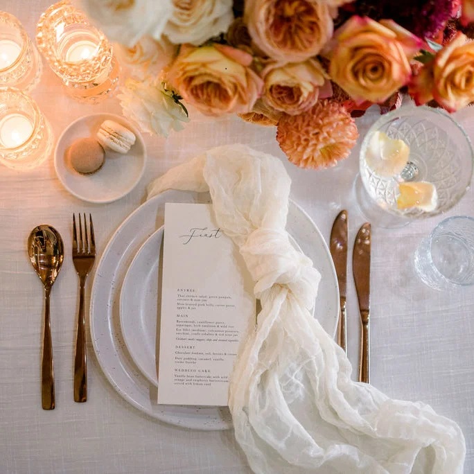 Cutlery - Dessert Spoon (Rose Gold)