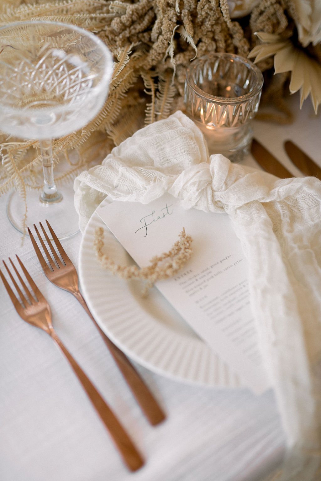 Cutlery - Entree Fork (Rose Gold)