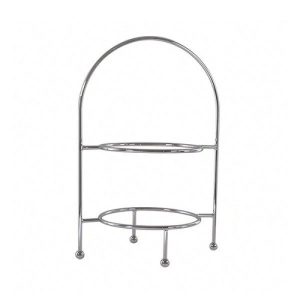 High Tea Stand with 2 plates (2 Tier)