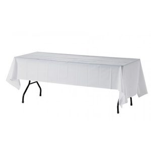 Tablecloth to suit 2.4m Trestle - White (275cm x 140cm)
