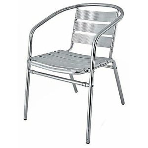 Chair - Aluminium Cafe