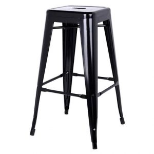 Bar Stool - Black Tolix