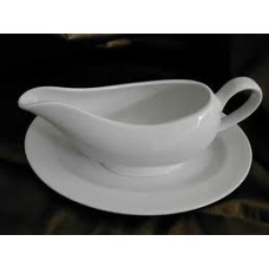 Gravy Boat & Oval Plate
