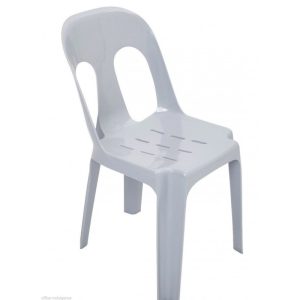 White Stacking Chair