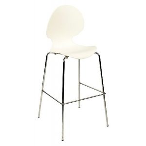 Bar Stool - White Polyvogue